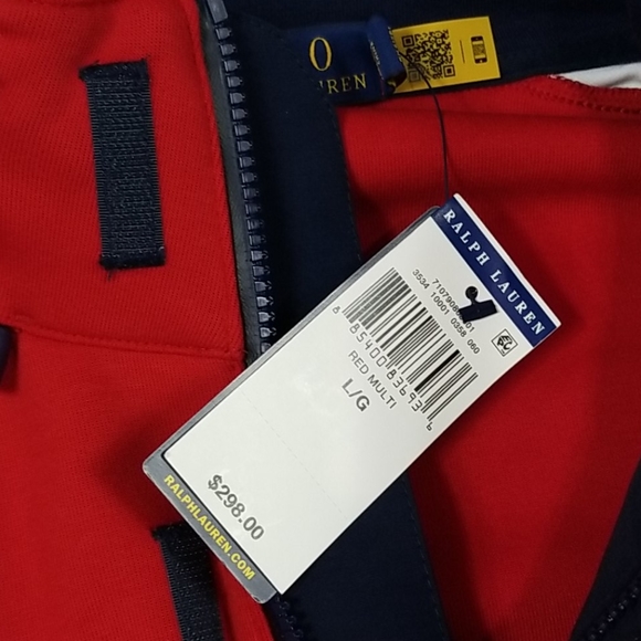 Polo Ralph Lauren Hood Enclosed Half Zip Up - Picture 6 of 8